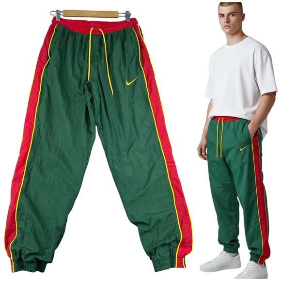 Nike Throwback Basketball Pants Seattle SupperSonics Mens Size M AV6652-323